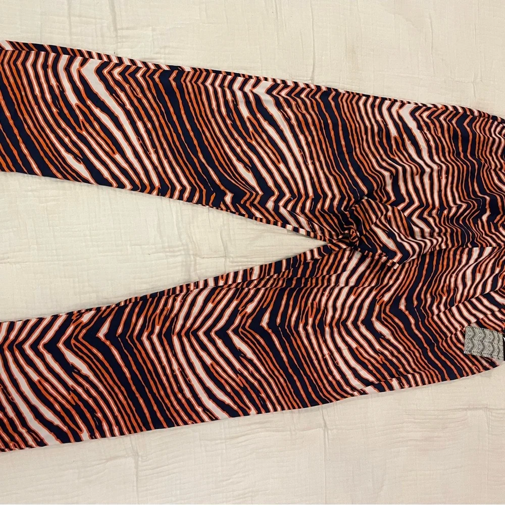 Denver Broncos Zubaz Pants - Orange/Navy Blue - XXL - NWT - Picture 4 of 8